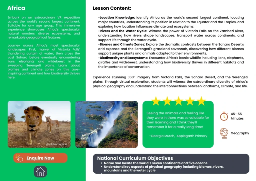 VR Workshops for Schools