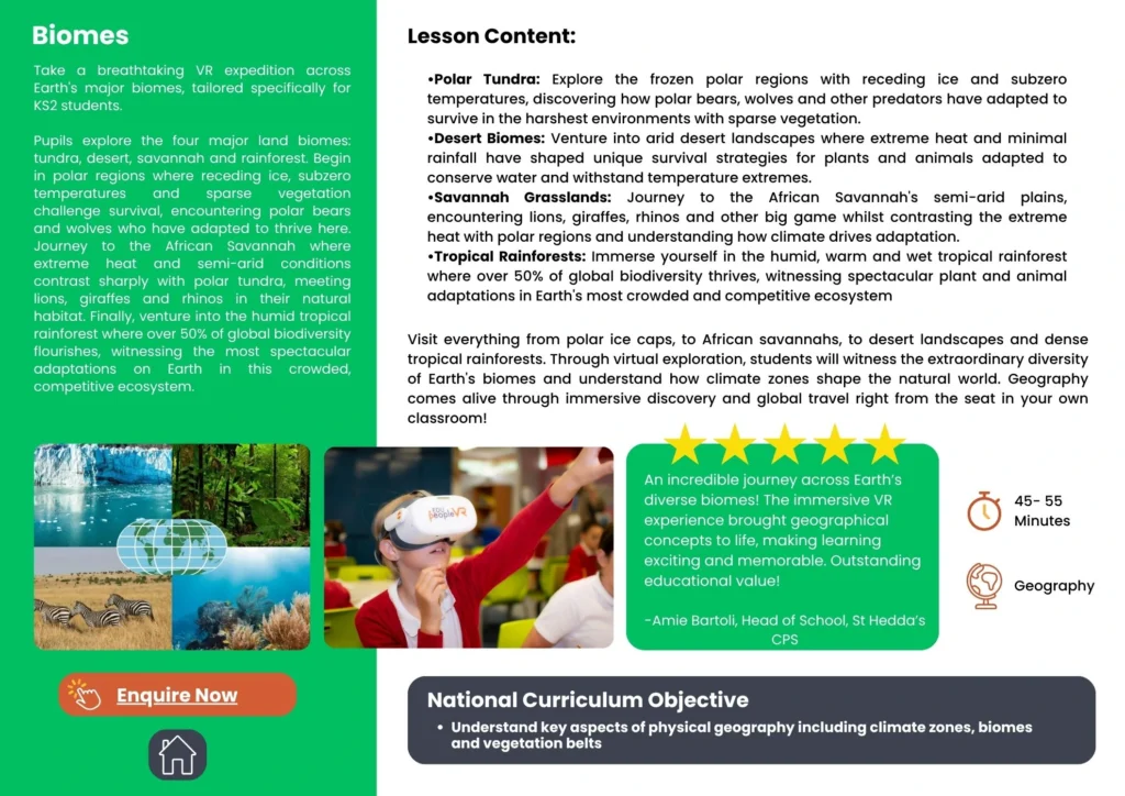 VR Workshops for Schools