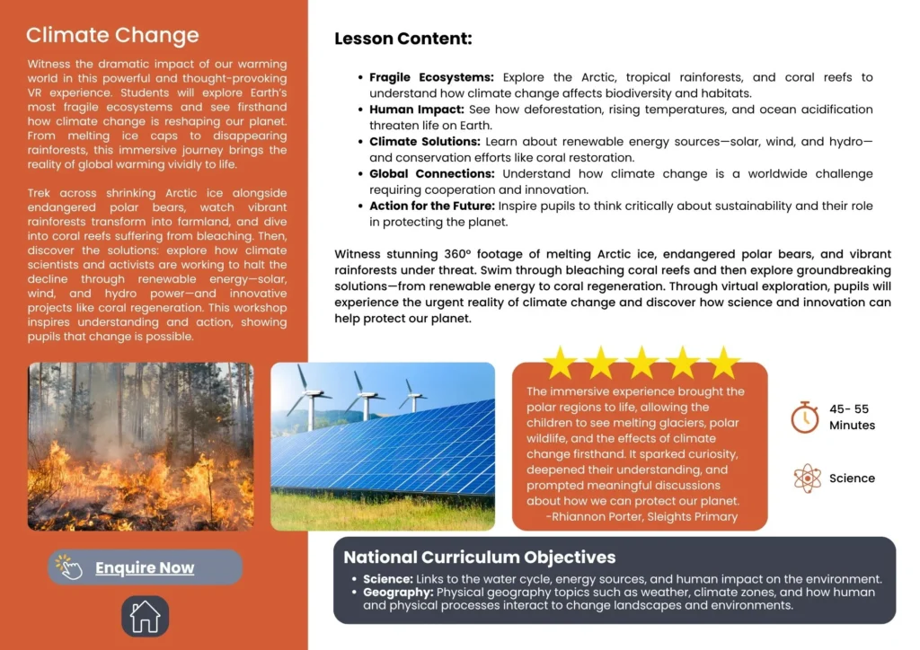 VR Workshops for Schools