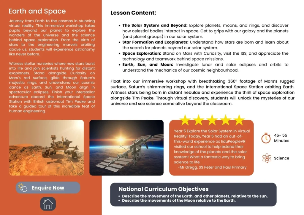 VR Workshops for Schools