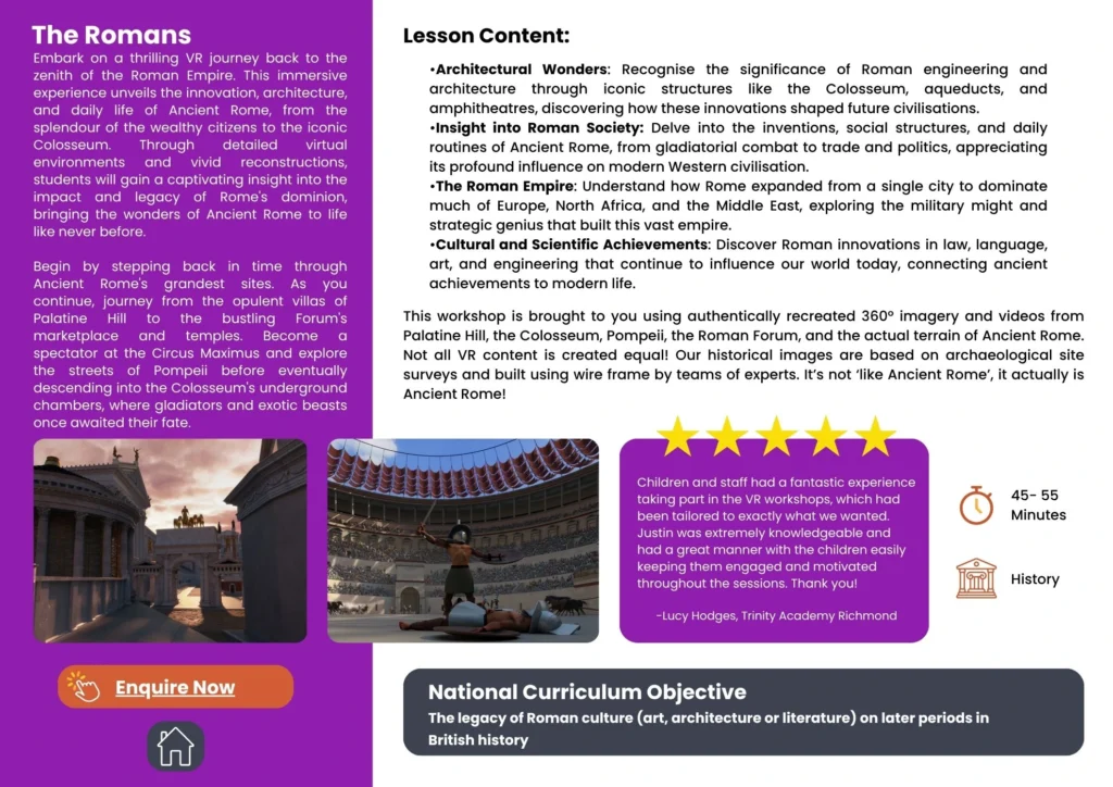 VR Workshops for Schools