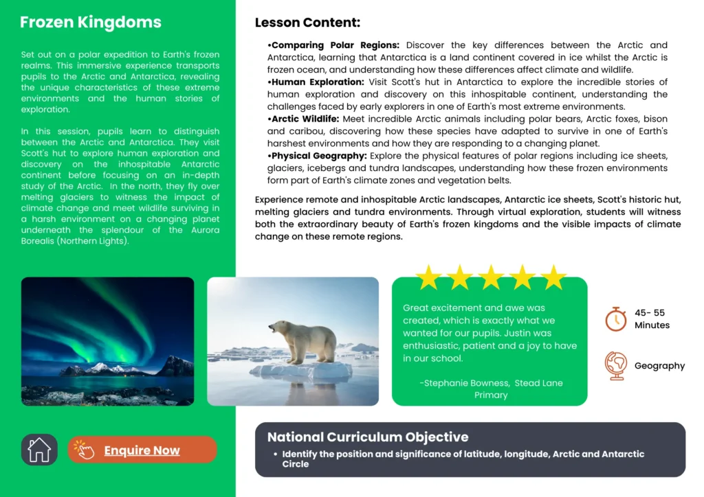 Frozen Kingdoms VR Workshops