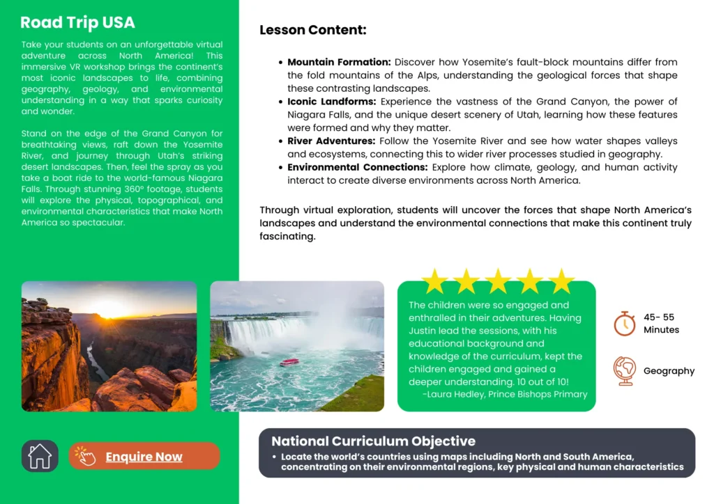 North America VR Workshops